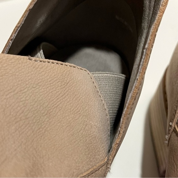 Eileen Fisher Leaf Suede Tan Bootie - Picture 6 of 14